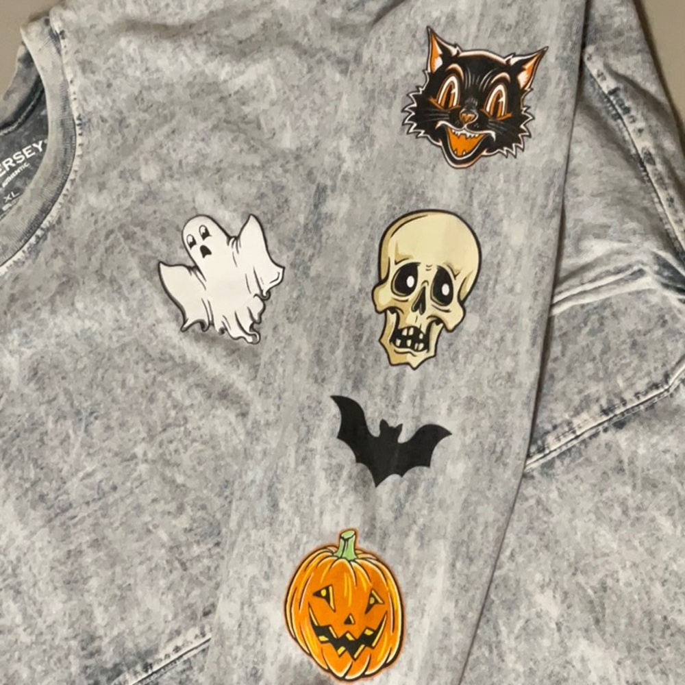 Spirit Jersey Halloween Let’s Boo This Mens Size XL - Picture 5 of 5